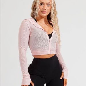 Buffbunny Spice Crop Jacket in White